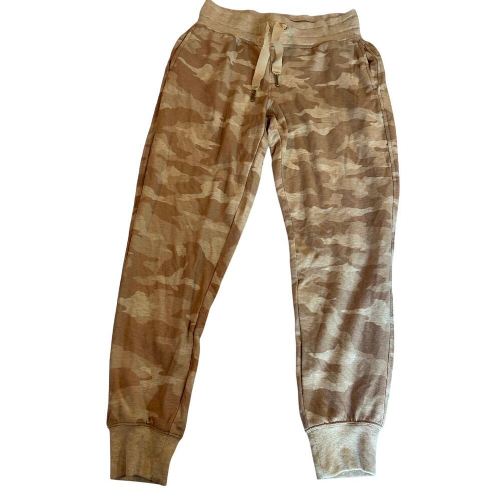 Athleta Beige Camo Joggers